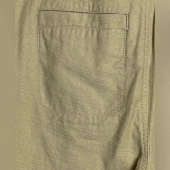 J Crew Factory Women’s Cotton Khaki Pants Minimalist Casual Size 8 - Picture 10 of 13